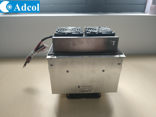 110W lucht-naar-lucht thermoelektrische assemblage ontworpen voor elektronische kasten, koel- en milieukamers.