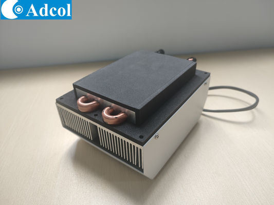 50W Thermoelektrische lucht-naar-vloeistof koeler wordt veel gebruikt in schoonheids- en medische apparatuur, laserapparatuur en producten die afzonderlijke koeling vereisen. Het ontwerp is flexibel, compact en zeer betrouwbaar.